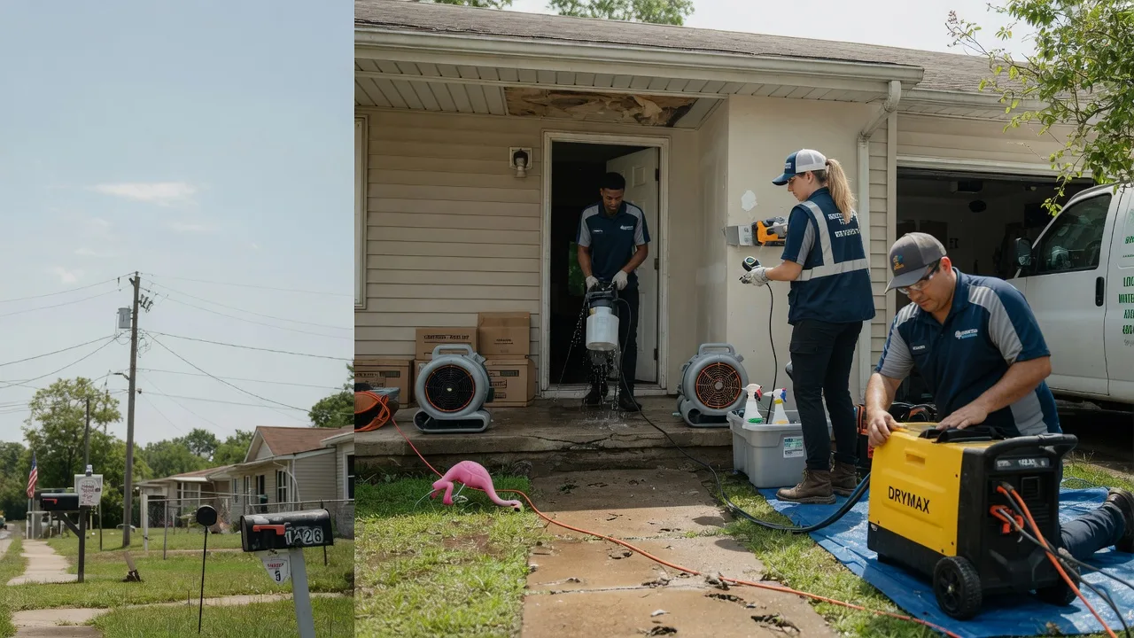 Storm Damage Water Removal in Louisville, OH near me